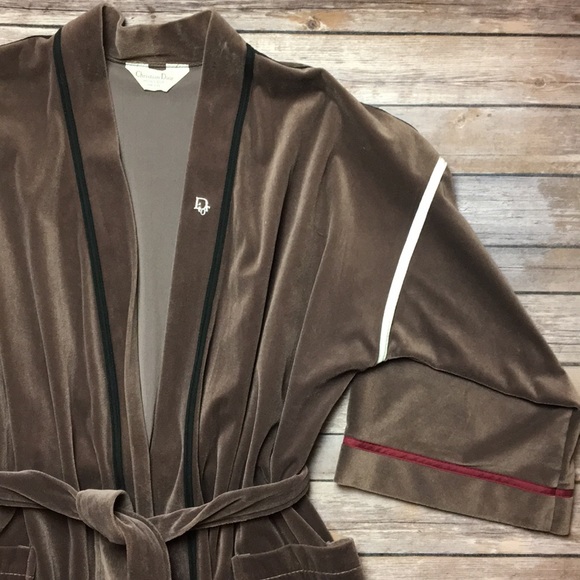 Dior Other - VINTAGE CHRISTIAN DIOR MONSIEUR VELVET ROBE